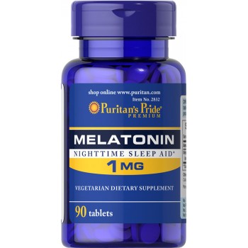 Puritan`s Pride Melatonin 1 mg 90 tab